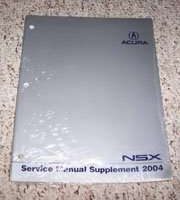 2004 Acura NSX Service Manual Supplement