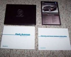 2004 Buick Park Avenue Owner's Manual Set