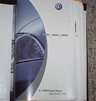 2004 Volkswagen Passat Wagon Owner's Manual