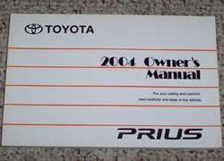 2004 Toyota Prius Owner's Manual