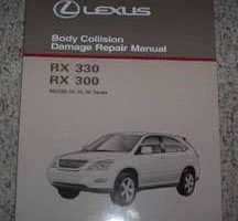 2004 Lexus RX330 & RX300 Body Collision Damage Repair Manual