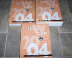 2004 Buick Regal, Century Service Manual