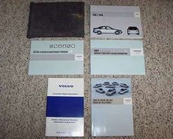 2004 Volvo S40 & V40 Owner's Manual Set