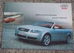 2004 Audi S4 Cabriolet Owner's Manual