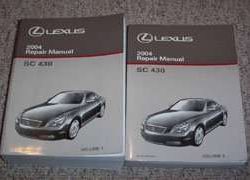 2004 Lexus SC430 Service Repair Manual