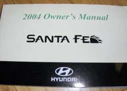 2004 Hyundai Santa Fe Electrical Troubleshooting Manual