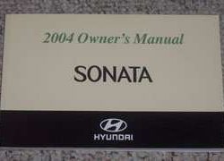 2004 Hyundai Sonata Owner's Manual