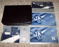 2004 Acura TL Owner's Manual Set