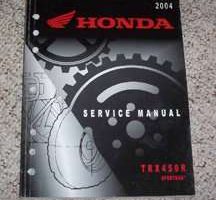 2004 Honda Sportrax TRX450R Service Manual