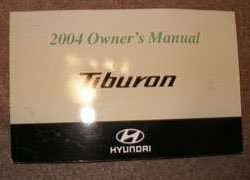 2004 Hyundai Tiburon Owner's Manual