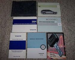 2004 Volvo V50 Owner's Manual Set