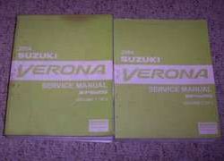 2004 Suzuki Verona Service Manual