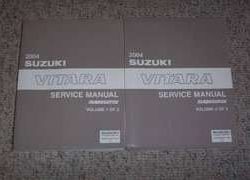 2004 Suzuki Vitara Service Manual