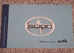 2004 Scion xA Owner's Manual