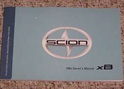 2004 Scion xB Owner's Manual