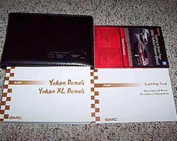 2004 GMC Yukon Denali & Yukon XL Denali Owner's Manual Set
