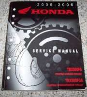 2006 Honda Fourtrax Foreman Rubicon TRX500FA & Fourtrax Foreman Rubicon GPScape TRX500FGA Service Manual