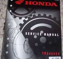 2005 Honda TRX400EX Service Manual