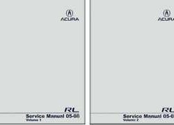 2008 Acura RL Service Manual