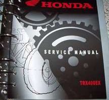 2006 Honda TRX400EX Service Manual