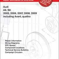 2008 Audi A6 & S6 Service Manual DVD