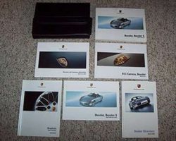 2005 Porsche Boxster & Boxster S Owner's Manual Set