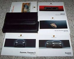 2005 Porsche Cayenne & Cayenne S Owner's Manual Set