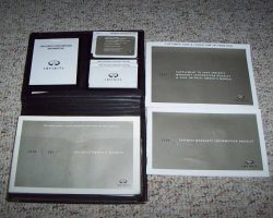 2005 Infiniti G35 Owner's Manual Set