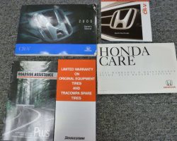 2005 Honda CR-V Owner's Manual Set