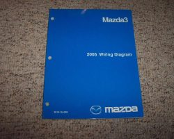 2005 Mazda3 Wiring Diagrams Manual