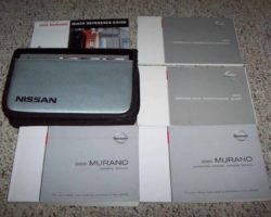 2005 Nissan Murano Owner's Manual Set