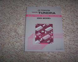2005 Toyota Tundra Electrical Wiring Diagram Manual