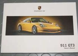 2005 Porsche 911 GT3 Owner's Manual