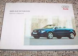2005 Audi A4 Cabriolet Owner's Manual