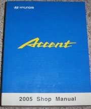 2005 Hyundai Accent Service Manual