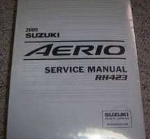 2005 Suzuki Aerio Service Manual