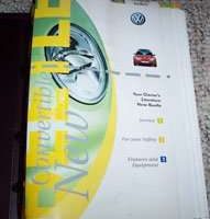 2005 Volkswagen New Beetle Convertible Owner's Manual