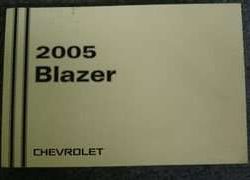 2005 Chevrolet Blazer Owner's Manual