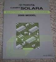 2005 Toyota Camry Solara Electrical Wiring Diagram Manual