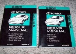 2005 Toyota Celica Service Repair Manual
