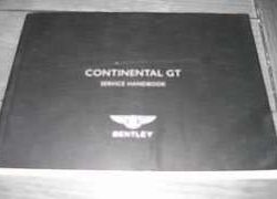 2005 Bentley Continental GT Owner's Manual