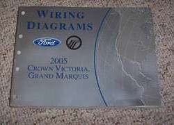 2005 Mercury Grand Marquis Electrical Wiring Diagrams Manual