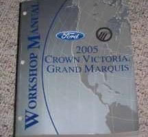 2005 Mercury Grand Marquis Shop Service Repair Manual