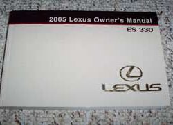 2005 Lexus ES330 Owner's Manual