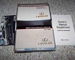 2005 Lexus ES330 Owner's Manual Set