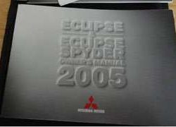 2005 Mitsubishi Eclipse & Eclipse Spyder Owner's Manual
