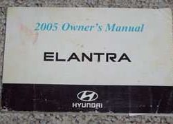 2005 Hyundai Elantra Owner's Manual