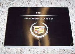 2005 Cadillac Escalade & Escalade ESV Owner's Manual