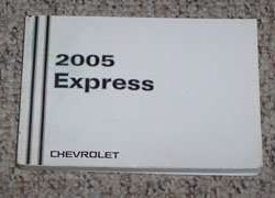 2005 Chevrolet Express Owner's Manual