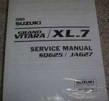 2005 Suzuki Grand Vitara & XL-7 Service Manual